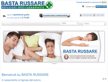 Tablet Screenshot of basta-russare.com